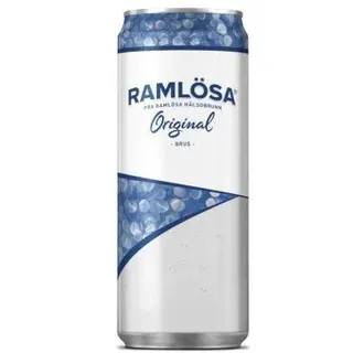 Ramlosa Original Mineralwasser mit Kohlensaure 24x0.33 L - 24 x 0,33 L