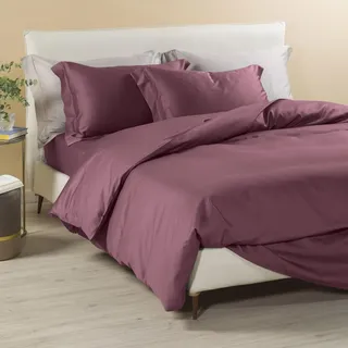 Caleffi Bettwäsche Set 4teilig aus 100% Baumwolle – Weiches und Elegantes Duvet Cover, Waschbar & Pflegeleicht Bettbezug, Bettwaren & Bettwäsche -
