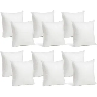 Kissenfüllung, antiallergisch, waschbar, 50X50Cm 12 Einheiten +++++Günstig