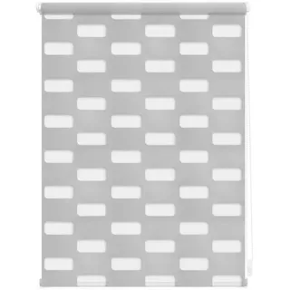 Doppelrollo Arena 70 x 150 cm grau