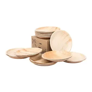natuuro® Palmblatt-Teller Ø 25,0 cm, 25 St.