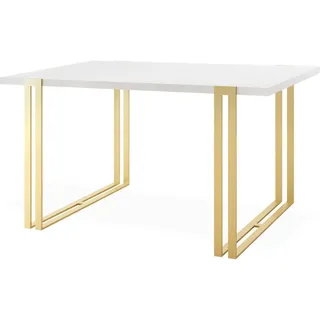 WFL GROUP Stella 120-220 x 76 x 80 cm weiß