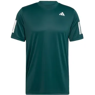 adidas Club Tennis Climacool 3-Stripes T-Shirt, Aurora Ivy, XXL