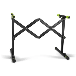 Gravity KS AKS 01 B - Faltbarer Keyboardständer mit Scherenmechanismus,