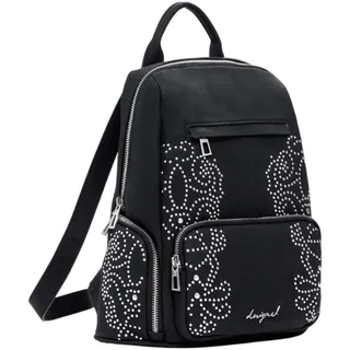 DESIGUAL Chester Poker Face Mini Backpack Schwarz