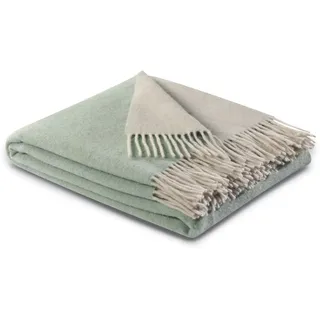 Biederlack Soft Impression Kuscheldecke 130 x 170 cm Salbei/Creme