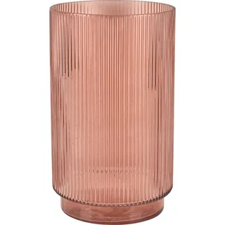 Vase Desert Flower Glas 25 cm x Ø 15 cm Braun