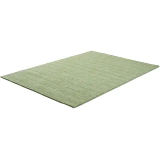 Sansibar Wollteppich »List« rechteckig 13 mm Höhe Kurzflor, Handweb Teppich, meliert, reine Wolle, handgewebt, bunt