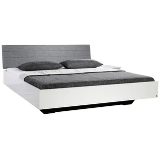 Rauch Futonbett Halle 125 x 205 cm weiß grau