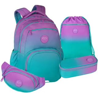 CoolPack Pick 17" 4tlg.Set Rucksack Blueberry