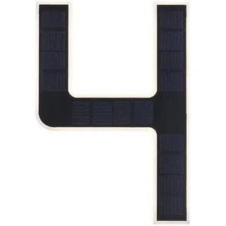 Paulmann Hausnummernleuchte Solar 4 Schwarz