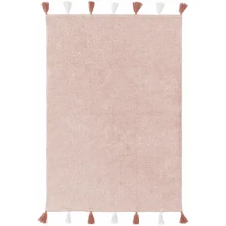 Lytte Waschbarer Kinderteppich Malu Rosa 80x120 cm - Waschbarer Teppich für Kinderzimmer