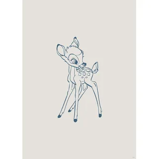 Komar Wandbild - Little Bambini - Größe: 50 x 70 cm - Poster, Kunstdruck, Dekoration, Wohnzimmer, Schlafzimmer, Disney