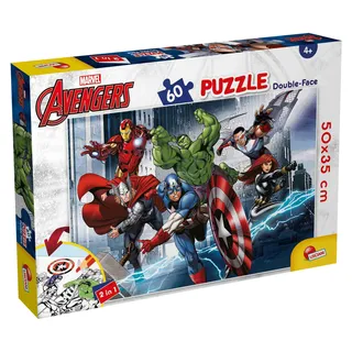 Puzzle dwustronne 60 Marvel Avengers