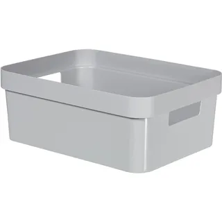 Curver Aufbewahrungsbox Infinity 35,6 x 26,6 x 13,6 cm 14-tlg. grau