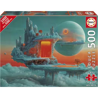 Educa Puzzle Planet aus Feuer und Eis 500 dlc