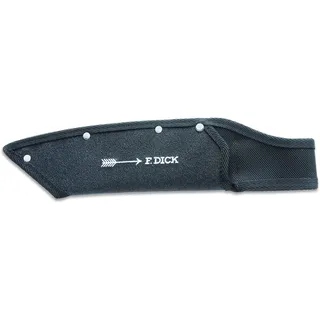 Friedr. Dick F. DICK Messerscheide, AJAX Red Spirit (Messerköcher für Kochmesser AJAX, Antislip Material, vernäht und vernietet) 90131000, Schwarz