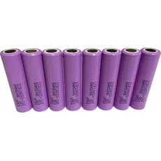 Bild ICR18650-26J Spezial-Akku 18650 Li-Ion 2550mAh, 8er-Pack (ICR18650-26)