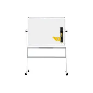 Bi-Office mobiles Whiteboard MAYA 150,0 x 120,0 cm weiß emaillierter Stahl