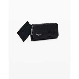 DESIGUAL Sierra Mone Mariona Geldbörse Damen Portemonnaie schwarz