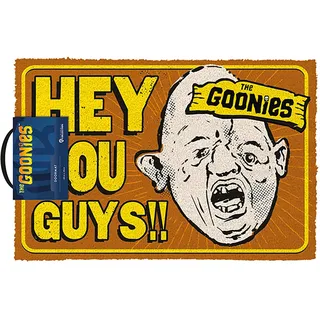 Pyramid International The Goonies Fußmatte (Hey You Guys Design) Kokosfaser Fußmatte, Außen- und Innen-Fußmatte, 40 cm x 60 cm – Offizielles Merchandise-Produkt