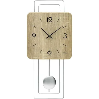 AMS W7502 23,0 cm Pendeluhr Holz/Metall
