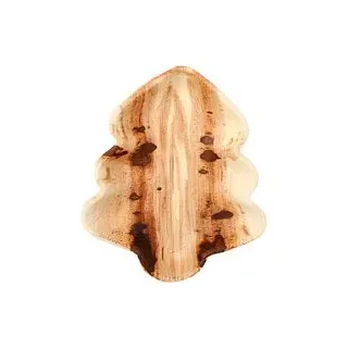 PAPSTAR Palmblatt-Teller pure 21,2 x 24,3 cm, 6 St.