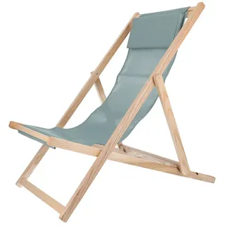 Liegestuhl Fiam Relax Fiam grün, Designer Francesco Favagrossa, 92x60x103 cm