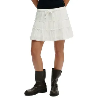 Superdry Sommerrock Damen Weiß L