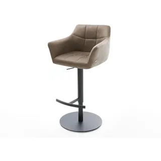 DeLife Barstuhl Yulo-Flex 53 x 84 x 48 cm Vintage Taupe