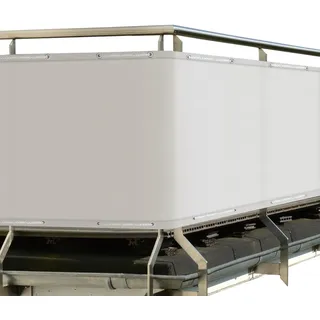 Sol Royal Balkonumspannung SolVision PB2 90/300 cm Weiß Pe , Kunststoff , 300x90 cm , Sonnenschutz, Sichtschutz