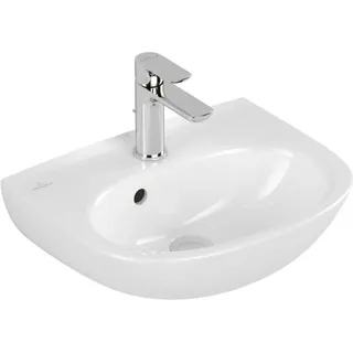Villeroy & Boch 434045R1 Handwaschbecken O.novo 450x360mm Oval - Weiß