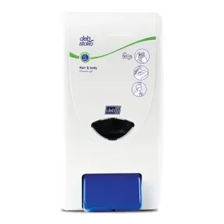 STOKO® Dusche Spender, Kunststoffspender für Hautreinigungsprodukte, für 4 l - Kartuschen