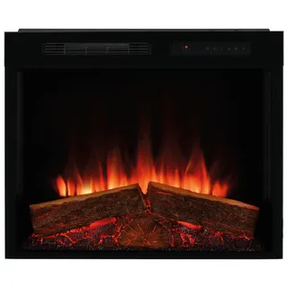 Dimplex Spark 23 Elektrokamin – Einbaukamin – 2000 Watt Heizleistung – Optiflame LED-Flammeneffekt - Schwarz