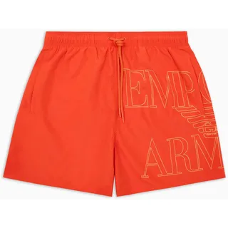 EMPORIO ARMANI Herren MID Boxer Badehose, RED.COM, S 7-9