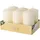 Stumpenkerzen 6 x 11,5 cm 6 St. creme