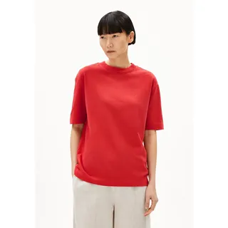 TARJAA T-SHIRT |  Bio-Baumwoll-Mix - rot (S)