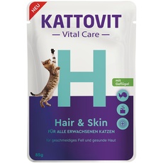 Bild von Vital Care Hair & Skin Pouches mit Geflügel - x 85 g