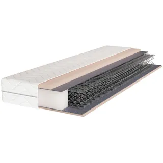 Panda Möbel Federkernmatratze Bonel 90x200cm H3 , Textil , Füllung: Polyester , 90x200 cm , Schlafzimmer, Matratzen