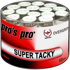 Generisch 60 Overgrip Super Tacky Tape Tennis Pros Pro Griffband Weiss