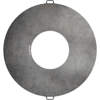 BonFeu BonPlancha Backplatte für Feuerschale Ø150 cm - Hochwertiger Stahl - 150x150x1.6 cm
