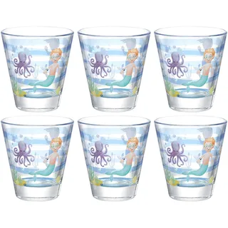 LEONARDO Gläser-Set »BAMBINI AVVENTURA Meer« 215 ml, 6-teilig, bunt