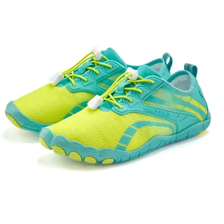 Aquaschuh VENICE BEACH "Badelatsche, Badeschuhe, Slipper, Wasserschuh", Damen, Gr. 39, blau (türkis), Obermaterial: 100% Textilmaterial. Decksohle: 100% Textilmaterial. Futter: 100% Textilmaterial. Laufsohle: 100% Synthetik, mehrfarbig, Schuhe Aquaschuh, mit Kordelzug, schnelltrocknend, Unisex VEGAN