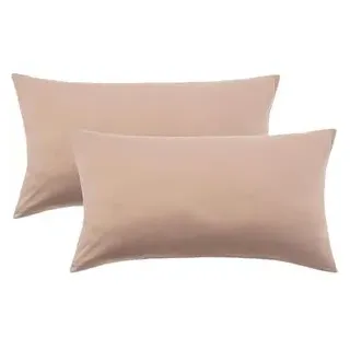 NatureMark Kissenbezug Jersey 40 x 60 cm Beige