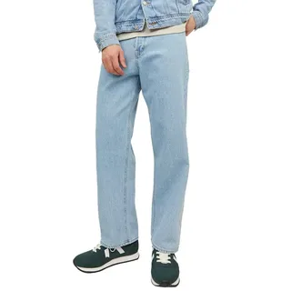 JACK & JONES Alex Original Loose Fit 304 Jeans Blue Denim 34 34
