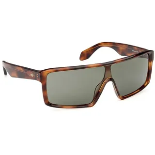 Adidas Originals Or0114 Polarisierte Sonnenbrille - Dark Havana / Green - One Size