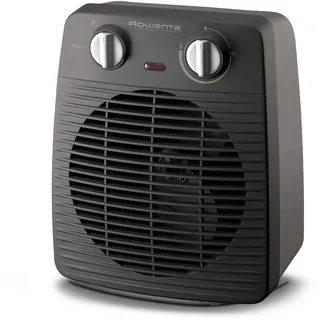 Rowenta SO2210 Compact Power Heizlüfter | 2 Leistungsstufen | Elektro-Heizung | Innenraum | für 20 m2 Räume | Schwarz