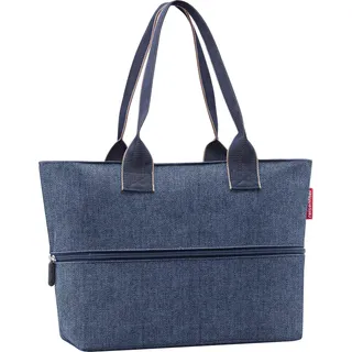 Reisenthel Herringbone Dark Blue Shopper Synthetik