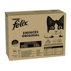 80x85g Countryside Mix Pliculețe Classic Felix Hrană umedă pisici