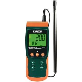 EXTECH Hitzedraht-Thermo-Anemometer/Datenlogger, 1 Stück, SDL350